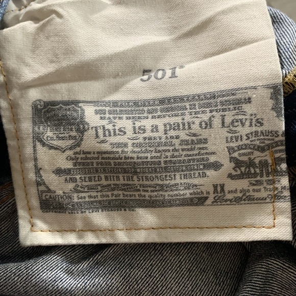 Levi’s 501 Rigid Medium Wash Jeans size 30 - Picture 9 of 10